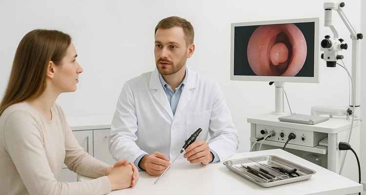 Удаление доброкачественных новообразований ЛОР-органов в клинике Доктор ЛОР