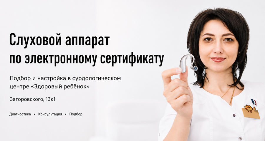 Слуховые аппараты доступны в филиале на ул. Загоровского, 13/1